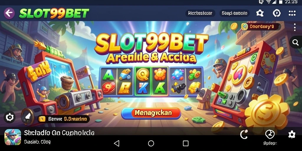 Antarmuka SLOT99BET yang menarik dan mudah digunakan.